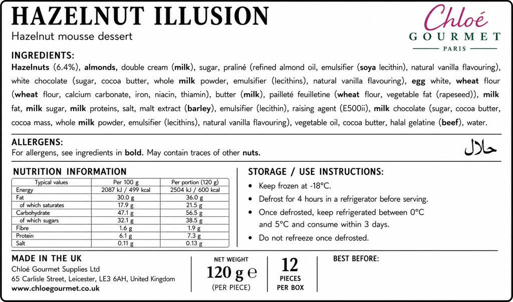 Hazelnut Illusion (12 pcs)