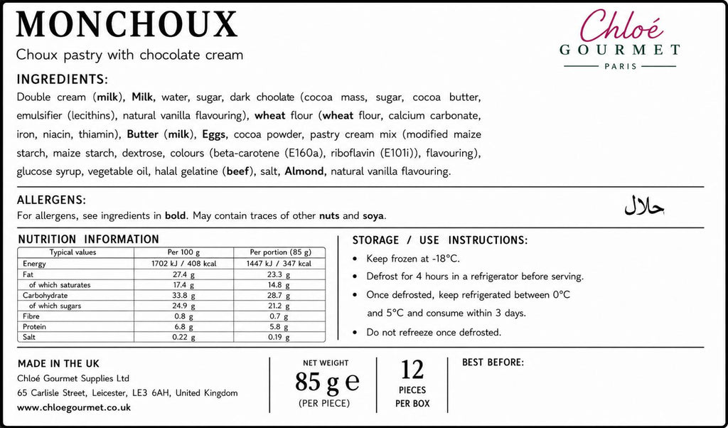 Monchoux (12 pcs)